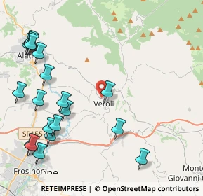 Mappa Via Passeggiata S. Giuseppe, 03029 Veroli FR, Italia (5.791)