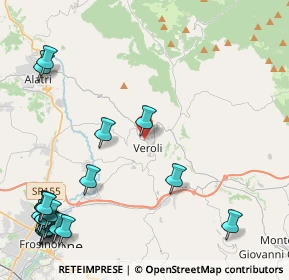 Mappa Via Passeggiata S. Giuseppe, 03029 Veroli FR, Italia (6.803)