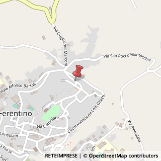 Mappa Via Consolare, 380, 03013 Ferentino, Frosinone (Lazio)