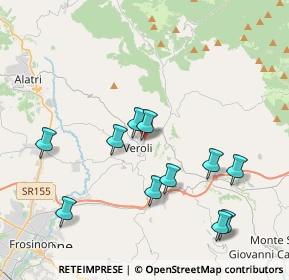 Mappa Piazza della Filippina, 03029 Veroli FR, Italia (4.31273)