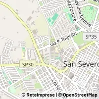 Map San Severo