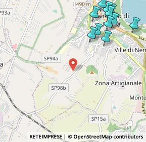 Mappa Via Montegiove Nuovo, 00045 Genzano di Roma RM, Italia (1.51545)