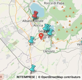 Mappa Via Montegiove Nuovo, 00045 Genzano di Roma RM, Italia (5.15)