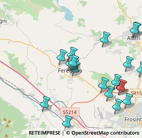 Mappa Via Antica Acropoli, 03013 Ferentino FR, Italia (4.7865)