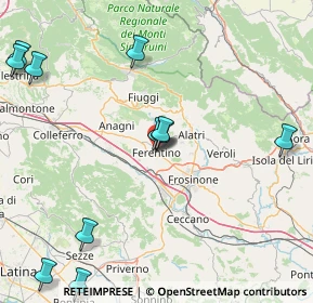 Mappa Via Antica Acropoli, 03013 Ferentino FR, Italia (22.29364)