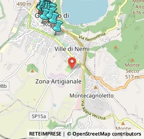 Mappa Via Marche, 00045 Genzano di Roma RM, Italia (1.6485)