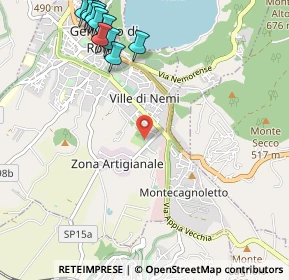 Mappa Via Marche, 00045 Genzano di Roma RM, Italia (1.52636)