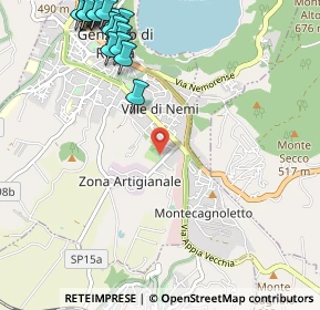 Mappa Via Marche, 00045 Genzano di Roma RM, Italia (1.59444)