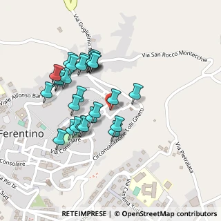 Mappa Vicolo Titico, 03013 Ferentino FR, Italia (0.21111)