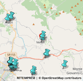 Mappa Via del Deserto, 03029 Veroli FR, Italia (6.7575)