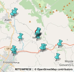 Mappa Via del Deserto, 03029 Veroli FR, Italia (3.82929)