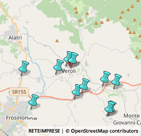 Mappa Via del Deserto, 03029 Veroli FR, Italia (4.23818)