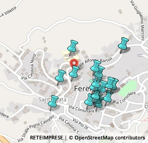Mappa Via Aia S. Francesco, 03013 Ferentino FR, Italia (0.2475)