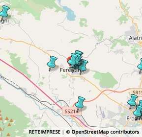 Mappa Via Aia S. Francesco, 03013 Ferentino FR, Italia (4.75938)