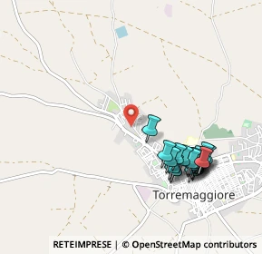 Mappa Viale XXV Aprile, 71017 Torremaggiore FG, Italia (1.122)