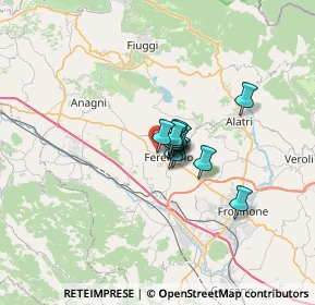 Mappa Via Aldo Moro, 03013 Ferentino FR, Italia (3.2475)