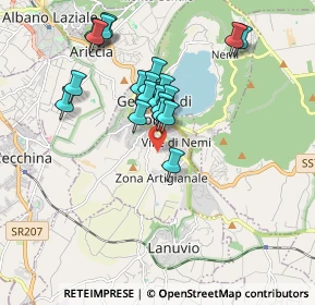 Mappa Via Umbria, 00045 Genzano di Roma RM, Italia (1.7815)