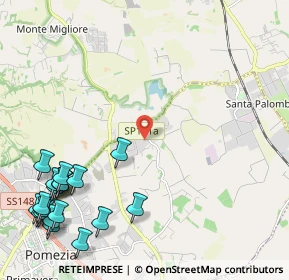 Mappa Via Castrocaro, 00040 Pomezia RM, Italia (3.3045)