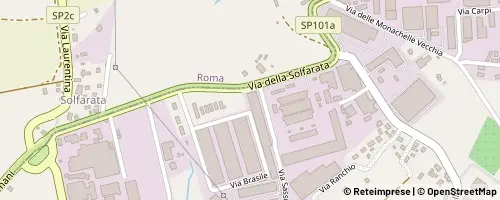 Mappa Pomezia