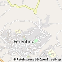 Map Ferentino