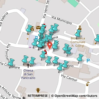 Mappa Via Cavour, 03013 Ferentino FR, Italia (0.04286)