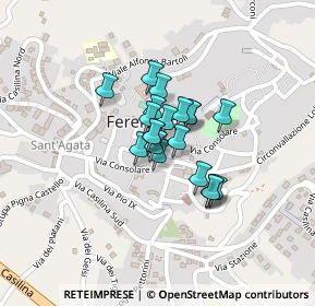 Mappa Via Cavour, 03013 Ferentino FR, Italia (0.126)