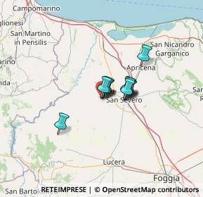 Mappa Via Nazario Sauro, 71017 Torremaggiore FG, Italia (6.73091)