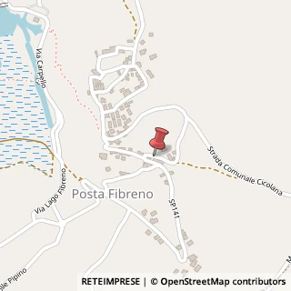 Mappa Via Montanara Nord, 39, 03030 Posta Fibreno, Frosinone (Lazio)