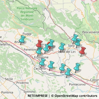 Mappa Viale della Repubblica, 03029 Veroli FR, Italia (15.465714285714)