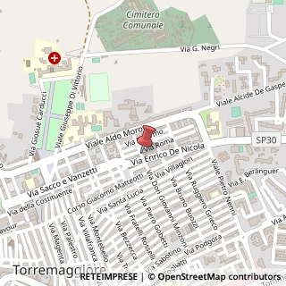 Mappa Via Milano, 1, 71017 Torremaggiore, Foggia (Puglia)