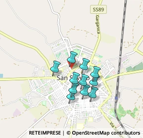 Mappa Piazza Amoroso, 71016 San Severo FG, Italia (0.69818)