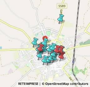 Mappa Piazza Amoroso, 71016 San Severo FG, Italia (0.7435)