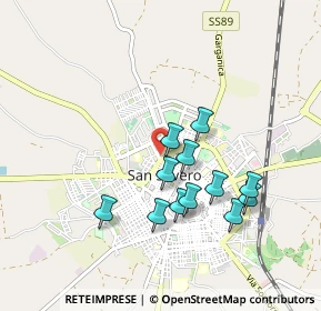 Mappa Piazza Amoroso, 71016 San Severo FG, Italia (0.8525)