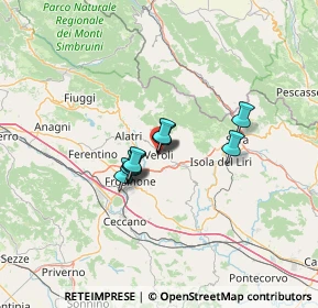 Mappa Via Gracilia, 03029 Veroli FR, Italia (10.44545)