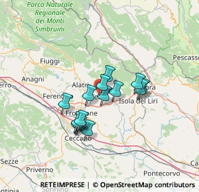 Mappa Via Gracilia, 03029 Veroli FR, Italia (10.34429)