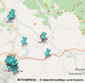 Mappa Via Gracilia, 03029 Veroli FR, Italia (7.212)