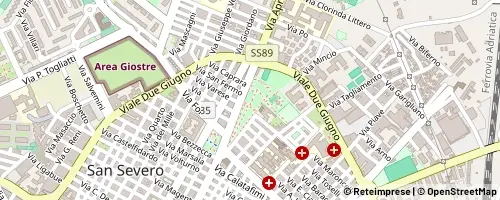 Mappa San Severo