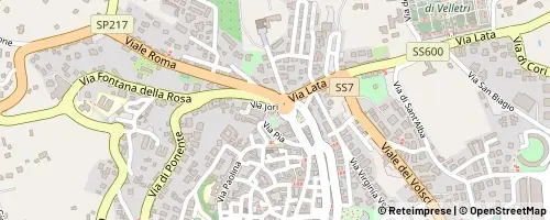 Mappa Velletri