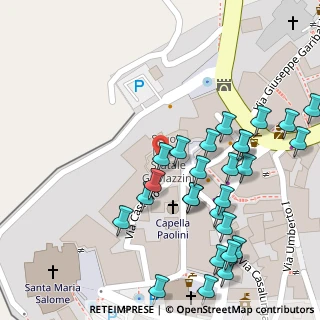 Mappa Via Castello, 03029 Veroli FR, Italia (0.08214)