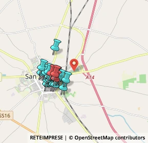 Mappa SS 272, 71016 San severo FG, Italia (1.561)