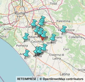 Mappa Via Enrico Mattei, 00045 Genzano di Roma RM, Italia (10.62294)