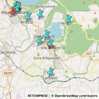 Mappa Via Enrico Mattei, 00045 Genzano di Roma RM, Italia (3.30214)