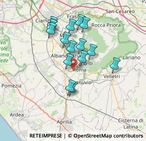 Mappa Via Fatebenefratelli, 00045 Genzano di Roma RM, Italia (6.38933)
