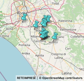 Mappa Via Fatebenefratelli, 00045 Genzano di Roma RM, Italia (7.91538)