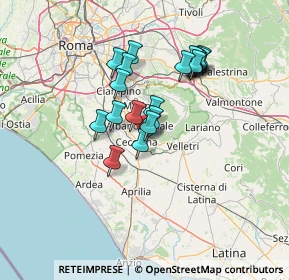 Mappa Via Fatebenefratelli, 00045 Genzano di Roma RM, Italia (11.943)