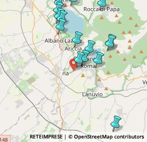 Mappa Via Fatebenefratelli, 00045 Genzano di Roma RM, Italia (5.527)
