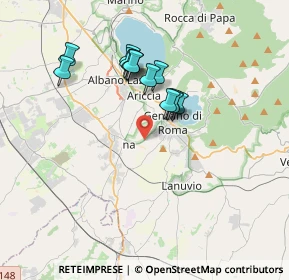 Mappa Via Fatebenefratelli, 00045 Genzano di Roma RM, Italia (3.21)