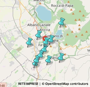 Mappa Via Fatebenefratelli, 00045 Genzano di Roma RM, Italia (3.05)