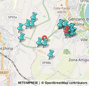 Mappa Via Fatebenefratelli, 00045 Genzano di Roma RM, Italia (0.995)
