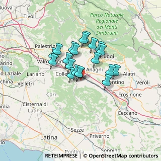 Mappa Contrada Sant'Antonio, 00030 Gavignano RM, Italia (10.471)